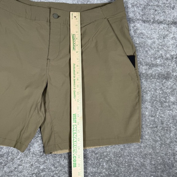 Marmot Mens‎ XXL Nylon Chino Waist Stretch Dark Beige Shorts Hiking Climbing - Picture 8 of 9